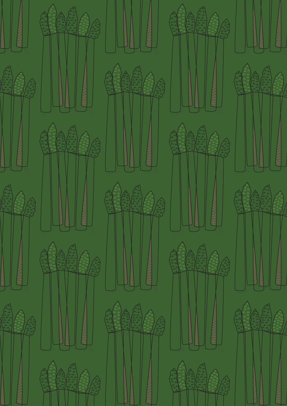 Asparagus pattern